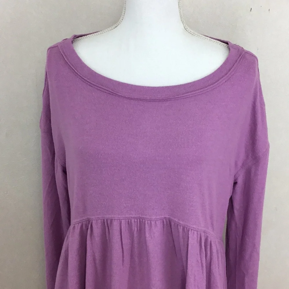 NWT FREE PEOPLE Forever Your Girl Babydoll Tee - Picture 4 of 8